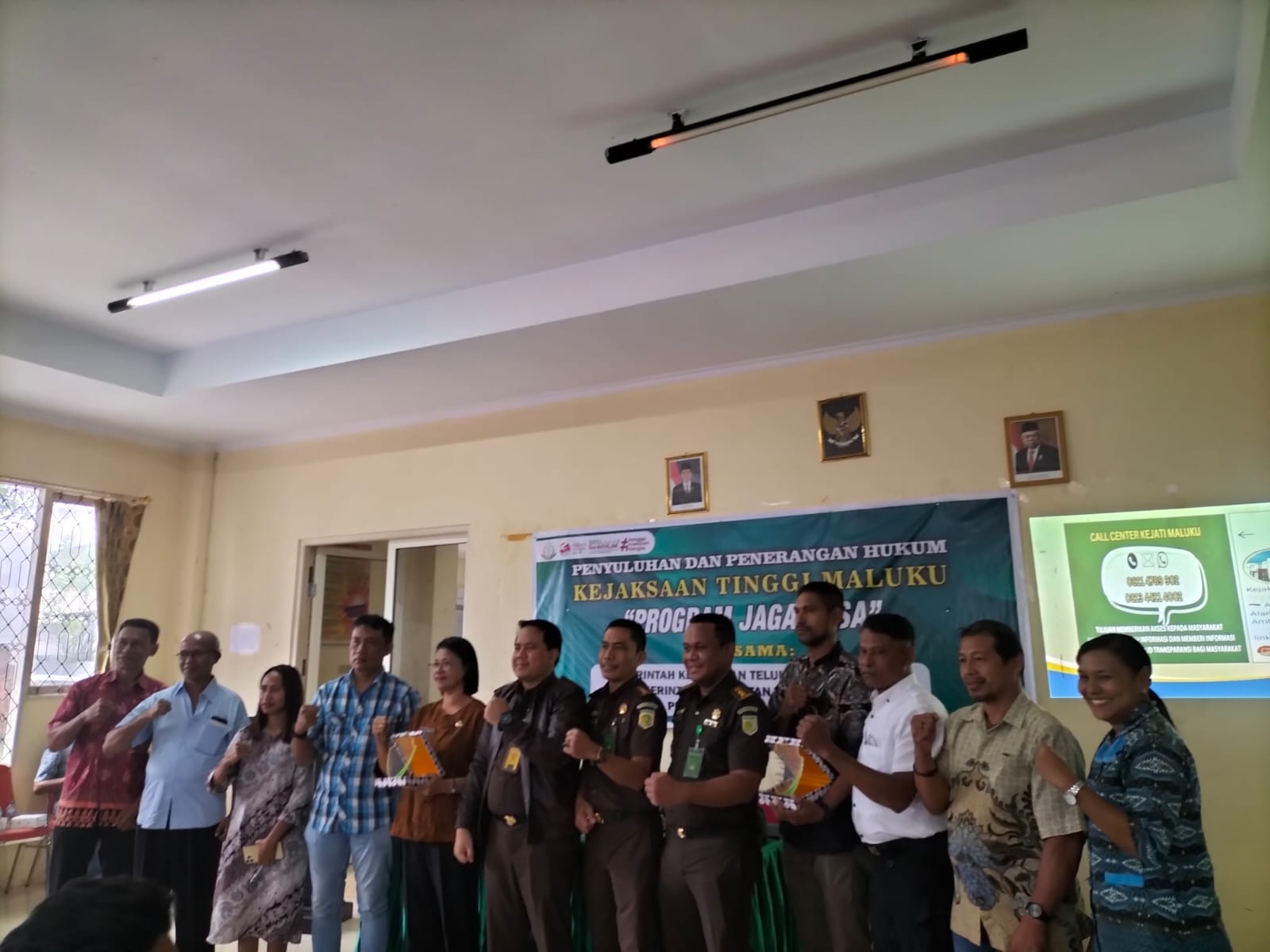 Penyuluhan Hukum Program Jaga Desa Kejati Maluku
